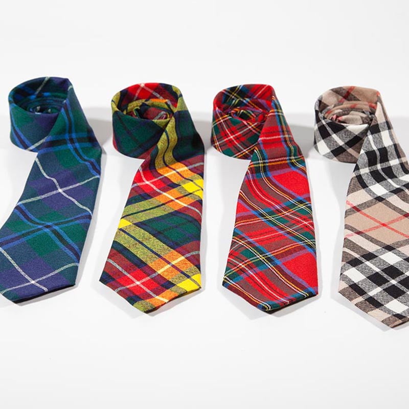Mens | Inglis Buchan | Pure Wool Tartan Tie
