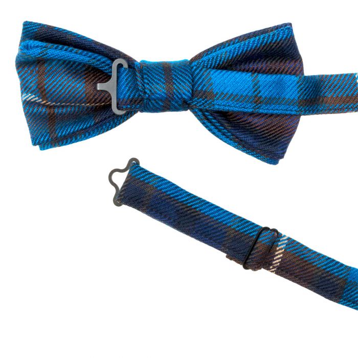 Buchanan Blue Tartan Bow Tie