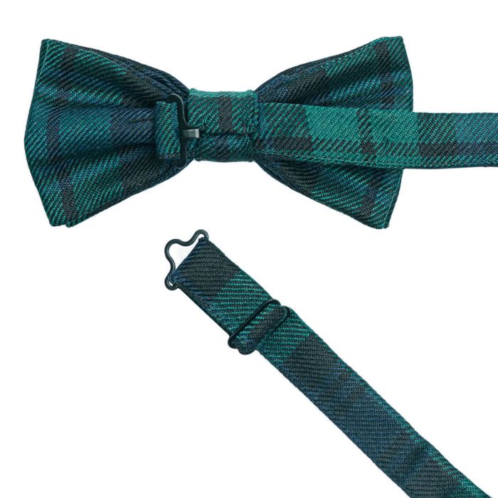 Black Watch Modern Tartan Bow Tie