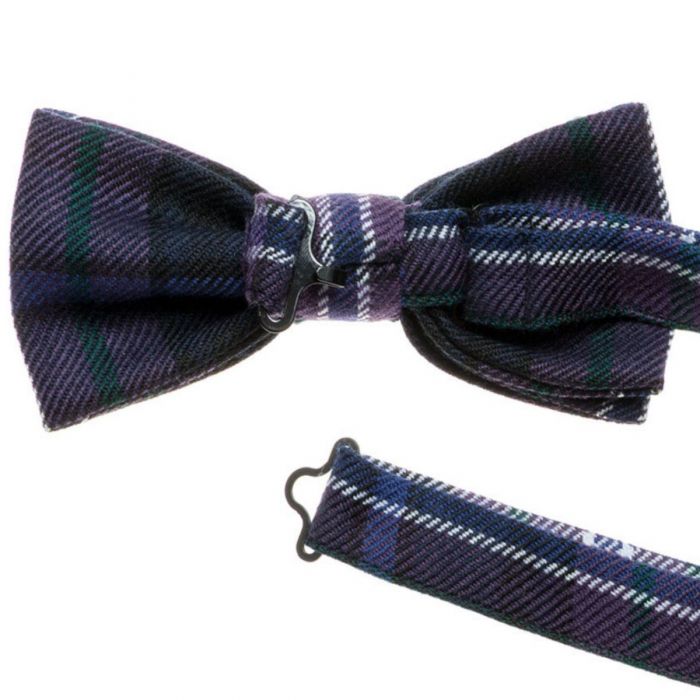Scotland Forever Modern Tartan Bow Tie