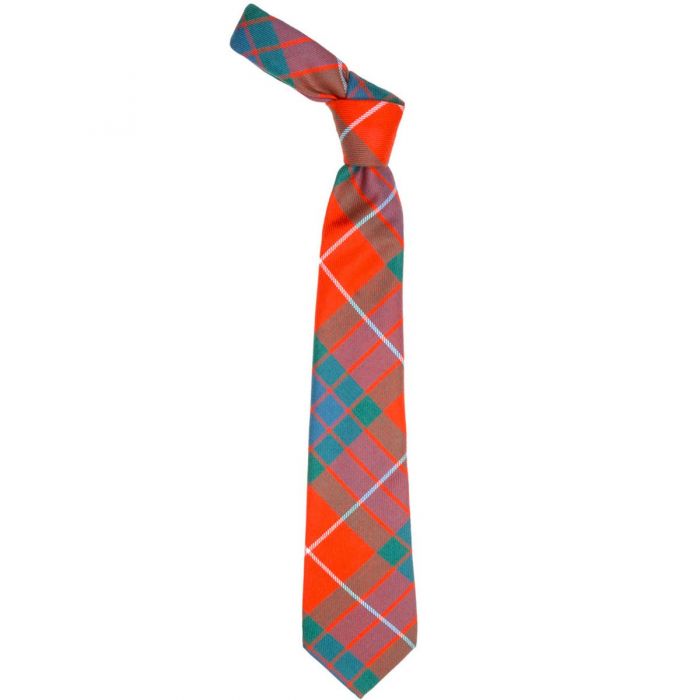 Fraser Red Ancient Tartan Tie