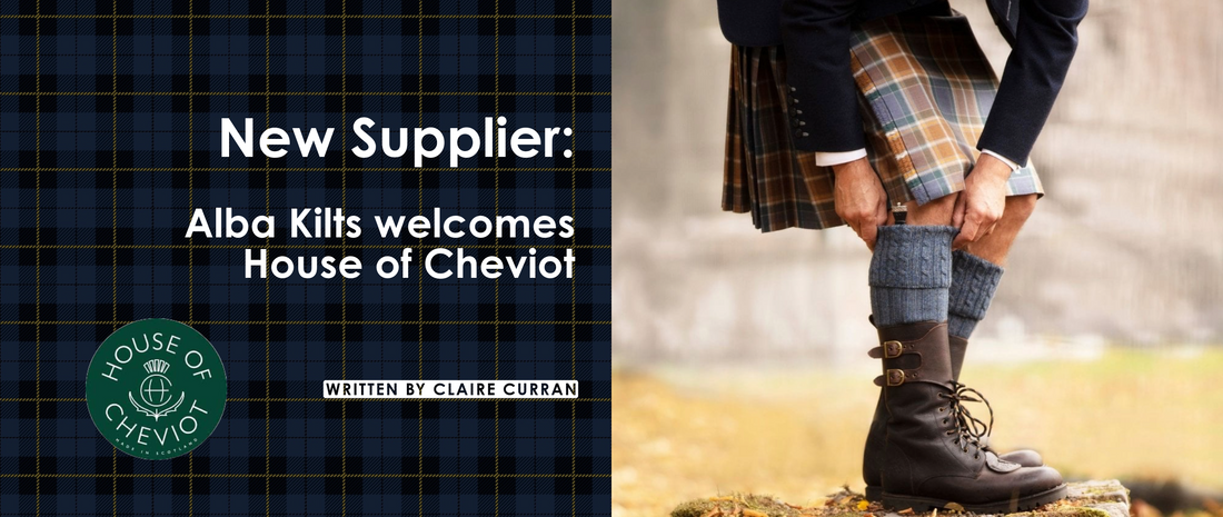 New Supplier Announcement: Alba Kilts welcomes House of Cheviot