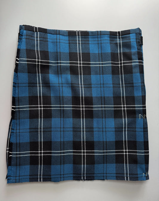 Mens | Traditional Heavy Weight Kilt | Ramsay Blue