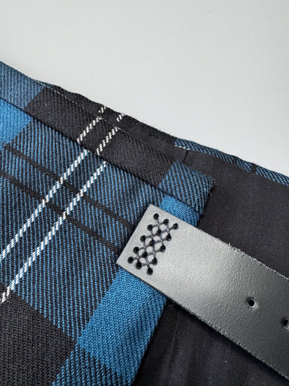 Mens | Traditional Heavy Weight Kilt | Ramsay Blue