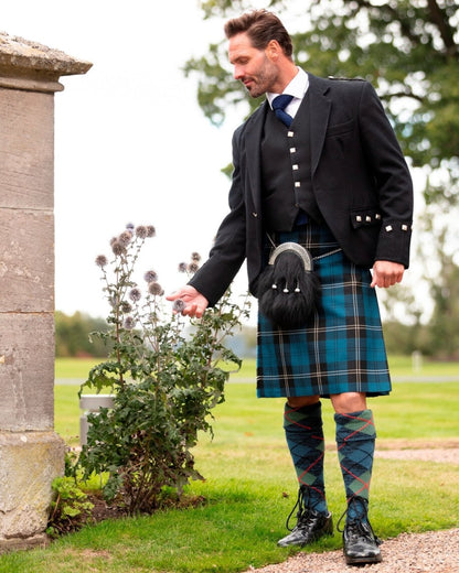 "Clansman" | Merino Wool Blend  | Kilt Socks