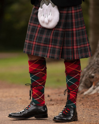 "Clansman" | Merino Wool Blend  | Kilt Socks