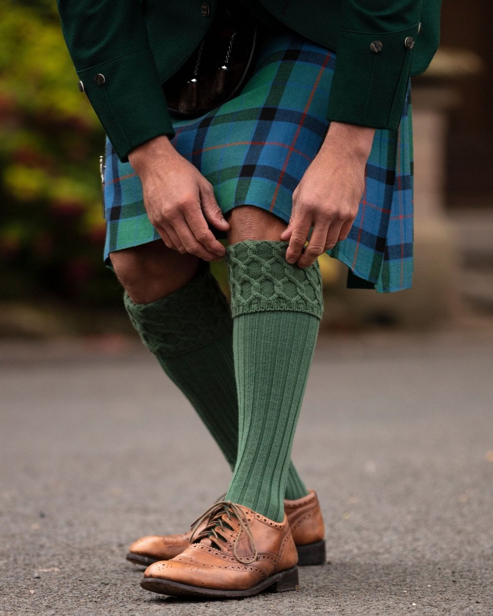 "Lewis" | Merino Wool Blend | Kilt Socks