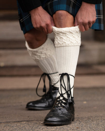 "Lewis" | Merino Wool Blend | Kilt Socks