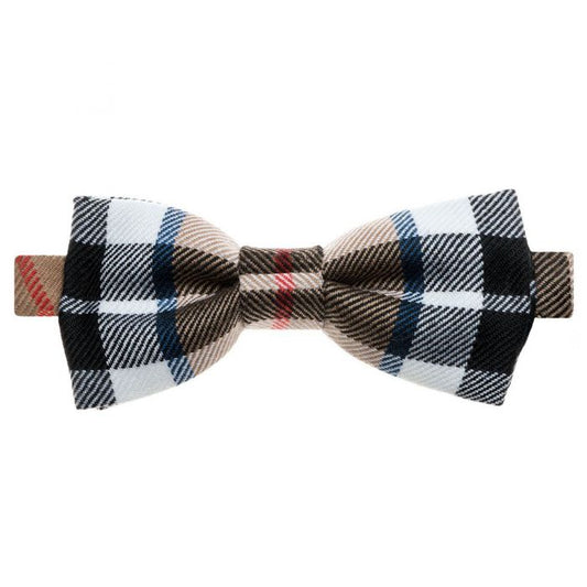 Thomson Camel Modern Tartan Bow Tie